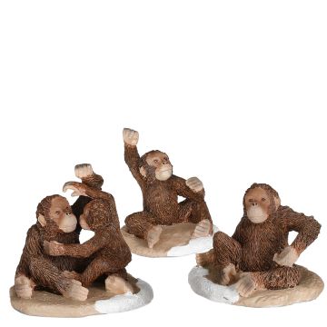 Luville - Orangutan Family - Set van 3