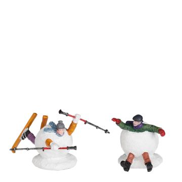 Luville - People In Snow - Set of 2 - Nu Voorverkoop