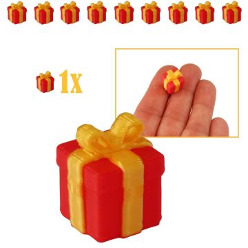 Luxe Miniatuur Cadeau Rood