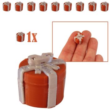 Luxe Rond Miniatuur Cadeau - Bruin
