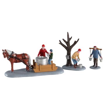 Lemax - Maple Syrup Season set of 3