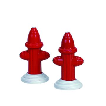 Lemax - Metal Fire Hydrant - Set van 2