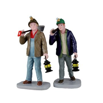 Lemax - Miners - Set van 2