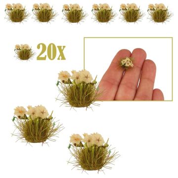 Miniatuur Bloemen Roomwit