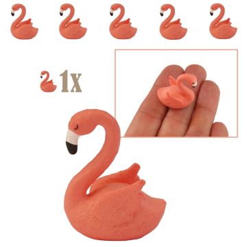 Miniatuur Flamingo met Vleugels