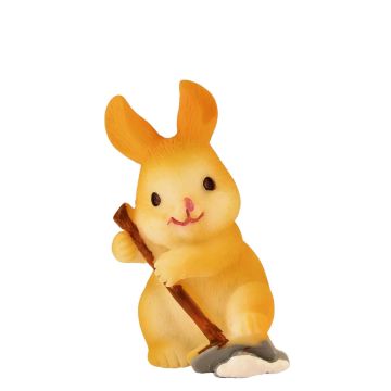 Miniatuur Haasje aan het Scheppen