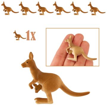 Miniatuur Kangoeroe met Jong