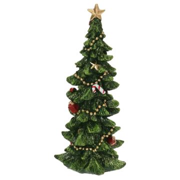 Miniatuur Kerstboom met Glitters en Zuurstokken