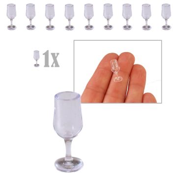 Miniatuur Wijnglas
