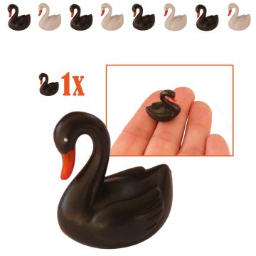 Miniatuur Zwaan Zwart