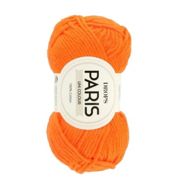 Oranje Katoen Garen - Drops Paris