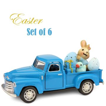 Paas Truck met Paashaas en Eendje - Blue