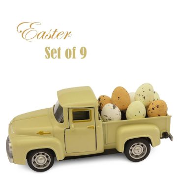 Paas Truck met Paaseieren - Cream