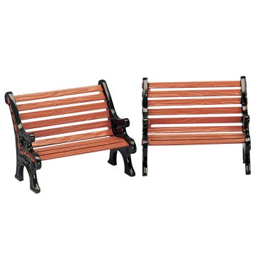 Lemax - Park Bench - Set van 2 - Nu Voorverkoop