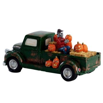 Spooky Town - Pumpkin Pickup Truck