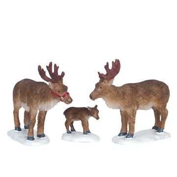 Lemax - Reindeer - Set van 3