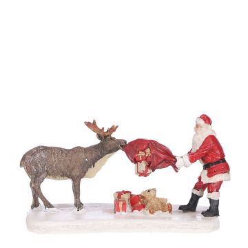 Luville - Reindeer Teasing Santa
