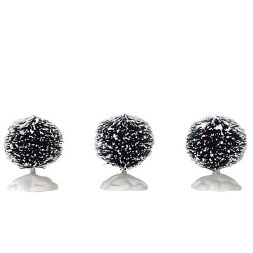 Round Bristle Tree Mini set of 3 