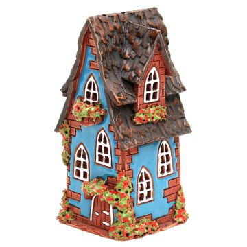 Sigro - Keramiek Fantasiehuisje Blue