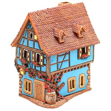 Sigro - Keramiek Miniatuurhuisje met Regenton