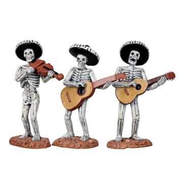 Spooky Town - Skeleton Mariachi Band - Set van 3 - Nu Voorverkoop