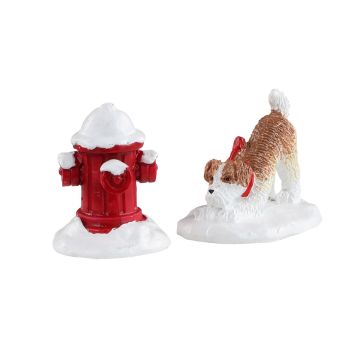 Lemax - Snow Hydrant set of 2