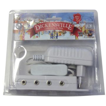 Dickensville - Splitter 8 Ingangen + Adapter