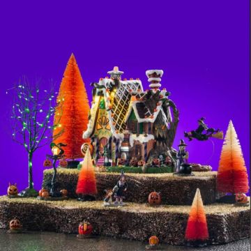Spooky Town - The Candy Witch Cottage Set
