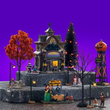 Spooky Town - Creatures Of The Night Pet Shop Set