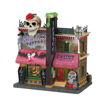 Spooky Town - The Skull and Rose Tattoo Studio