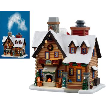 Lemax - Thicket Falls Cabin - Met Rook