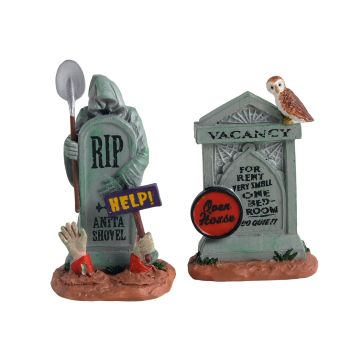 Spooky Town - Tombstone Duo - Set van 2