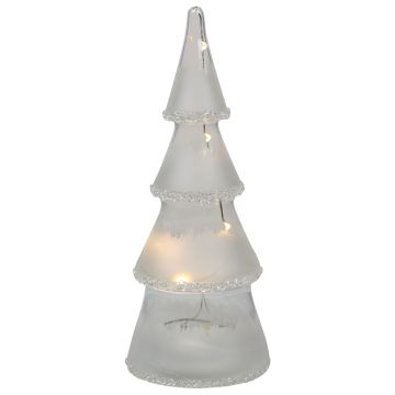 Transparante Kerstboom Glittersfeer - L