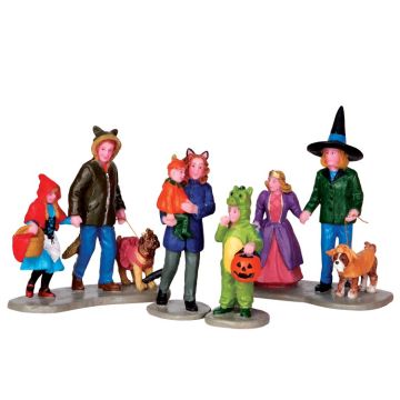 Spooky Town - Trick Or Treating Fun - Set van 4