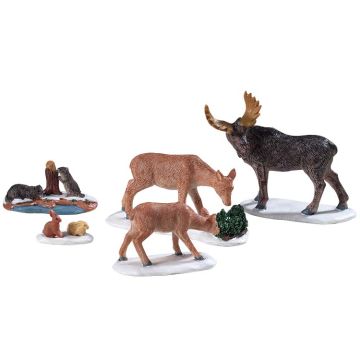 Lemax - Wild Animals - Set van 5