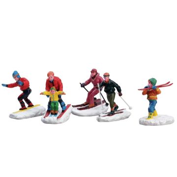 Lemax - Winter Fun Figurines set of 5