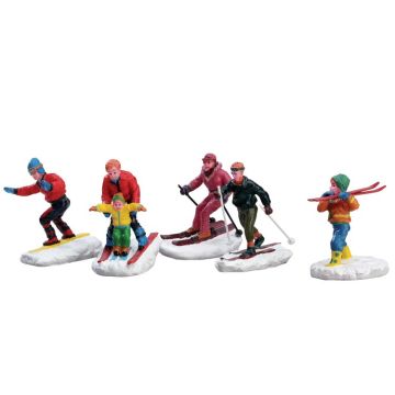 Lemax - Winter Fun Figurines - Set van 5