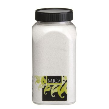 Wit Decoratie Zand 650ml - Mica Decorations