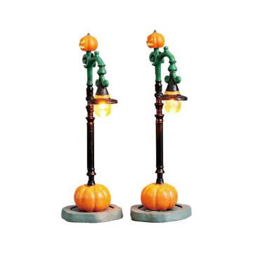 Spooky Town - Witch Pumpkin Patch - Set van 2