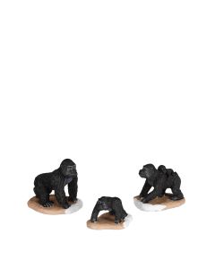 Luville - Gorilla Family 3 stuks