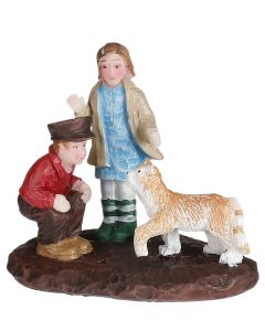 Luville - Tom and Tine with Cat