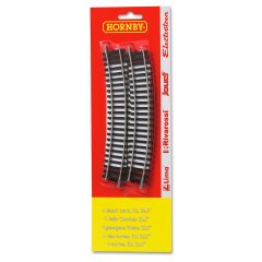 4 Gebogen Rails voor Hornby Treinen