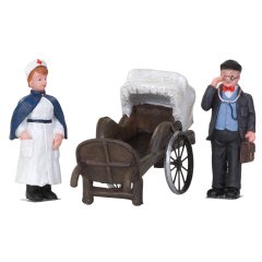 Dickensville - Ambulance Kar met Arts en Verpleegkundige