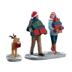 Lemax - Christmas Party - Set van 2