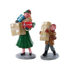 Lemax - Christmas Rush - Set van 2