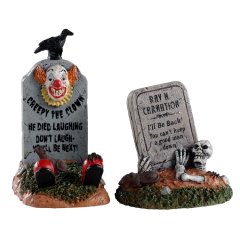 Spooky Town - Crazy Headstones - Set van 2