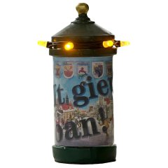 Dickensville - Reclamezuil met Licht