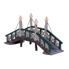 Dickensville - Bruggetje van Hindeloopen - met Licht