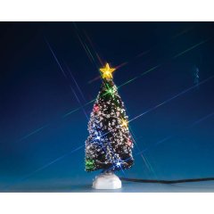Lemax- Multi Light Evergreen Tree - Medium - 18cm