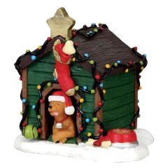 Lemax - Decorated Light Doghouse